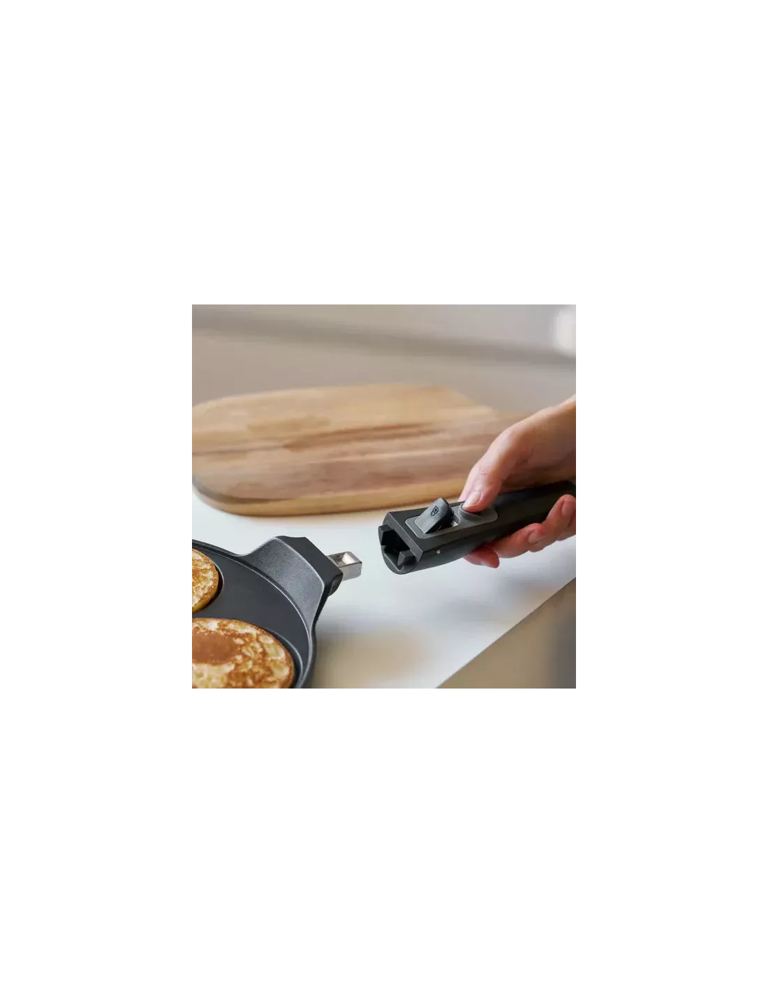 Paletta In Silicone Extra Large 32 Cm | Spatola Per Cucina Antiscivolo E Monoblocco | Perfetta Per Pancake, Uova E Fritture | Facile Da Pulire E Salvaspazio