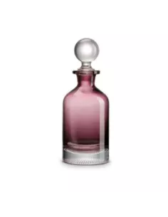 Bottiglia in Vetro Viola da 840ml con Tappo Trasparente in Luxury Box