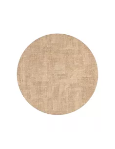 Tovaglietta Tonda Double Face Fabric Gold
