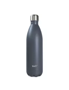Bottiglia Termica 1Lt In Acciaio Inox Colore Antracite - WD Lifestyle