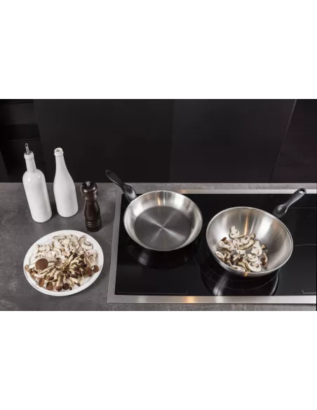 Wok Saltapasta 28 cm Le Inoxidabili Made in Italy