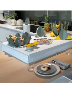 Centrotavola Alto Ficus Beige 2