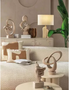 Scultura Decorativa in Resina 1L167 - L'oca Nera 2