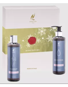 Confezione Regalo Doccia Schiuma E Sapone Liquido 250 Ml Cuore di Bergamotto