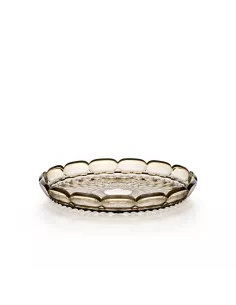 Vassoio Tondo Piccolo Vanity Fumo