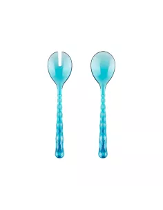 Posate Insalata Vanity Azzurro Mare