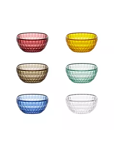 Set 6 Coppette 12 cm Vanity Multicolor