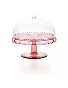 Alzata con Campana 30 cm Vanity Rosa Flamingo