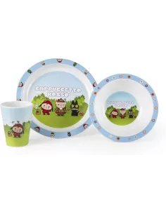Set Pappa Le Fiabe Cappuccetto Rosso in Melamina Excélsa
