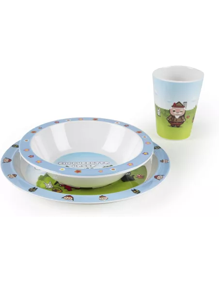 Set Pappa Le Fiabe Cappuccetto Rosso in Melamina Excélsa