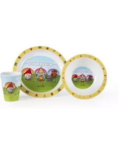 Set Pappa Le Fiabe Cappuccetto Rosso in Melamina Excélsa