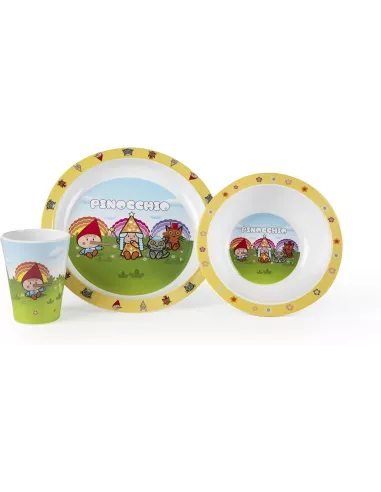Set Pappa Le Fiabe Pinocchio in Melamina Excélsa