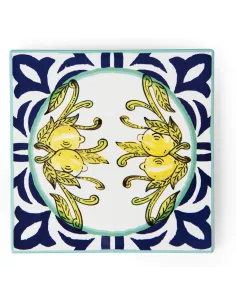 Sottopentola in Ceramica e Sughero Amalfi cm 15x15 Excélsa