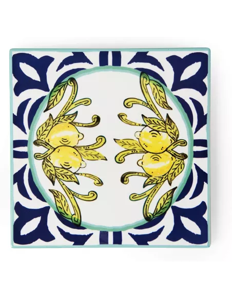 Sottopentola in Ceramica e Sughero Amalfi cm 15x15 Excélsa