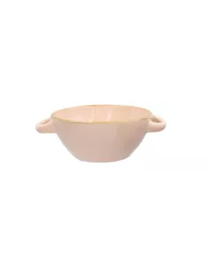 Concerto Rosa Cipria Ciotola Zuppa Con Manici 600cc
