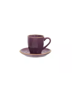 Concerto Malva Tazza Caffè Con Piattino 90cc