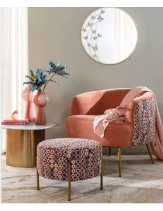 Vaso Basso In Vetro Rosa e Arancione - L'oca Nera 2