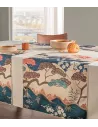 Hokkaido - Runner Da Tavola In Filato Antimacchia E Idrorepellente 50x155 Cm