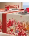Alghero - Runner Da Tavola In Filato Antimacchia E Idrorepellente 50x155 Cm