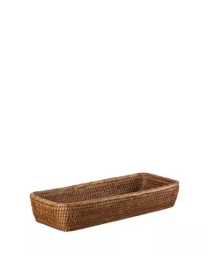 Cestino Rettangolare in Rattan - L'oca Nera