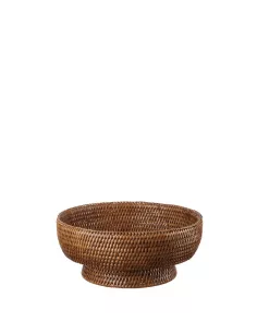 Cestino Tondo in Rattan - L'oca Nera
