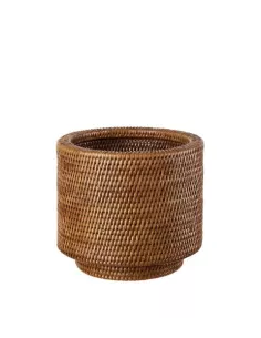 Cache-pot Grande in Rattan - L'oca Nera