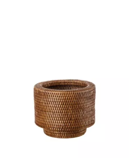 Cache-pot Piccolo in Rattan - L'oca Nera