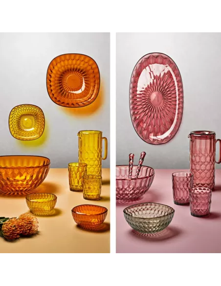 Set 6 Bicchieri Bassi Vanity Multicolor