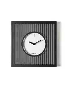 Orologio da Parete Tiffany Piccolo Nero e Bianco Marmo