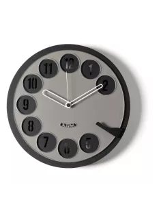 Orologio da Parete Call Me Nero e Fango