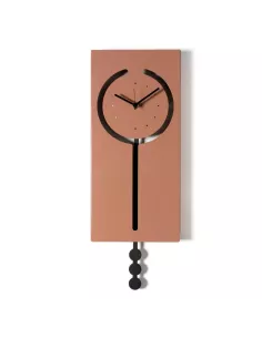 Orologio da Parete a Pendolo Omega Mocha mousse e Nero
