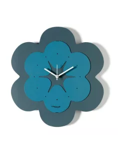 Orologio a Forma di Fiore Florindo Petrolio e Blu Oltremare