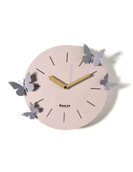 Orologio con Farfalle Battito D'ali Gelso e Glicine