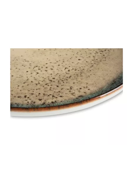 Servizio Piatti 18 Pz in Ceramica Effetto Artigianale Zeus Excélsa