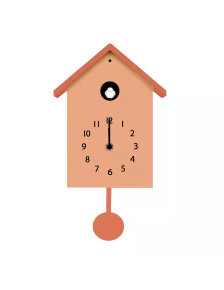 Orologio a Cucù Colore Rosso