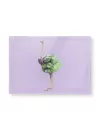 Tagliere in Vetro 30x20 cm Decoro Rosmarino