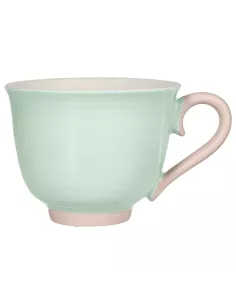 Tazza Jumbo 500 cc Colorblock New Bone China Verde