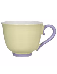 Tazza Jumbo 500 cc Colorblock New Bone China Giallo