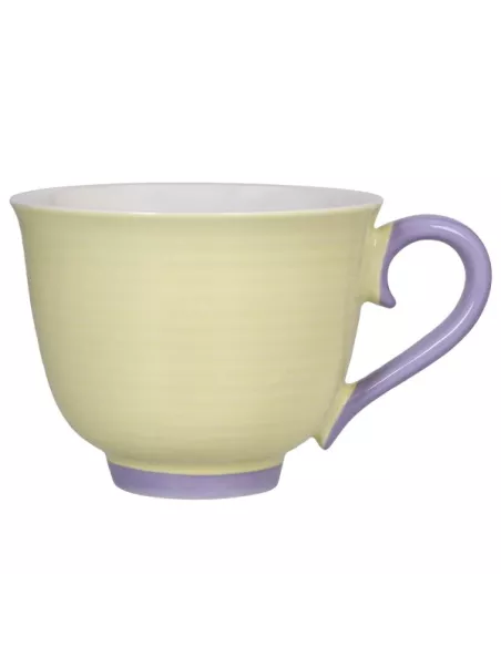 Tazza Jumbo 500 cc Colorblock New Bone China Giallo