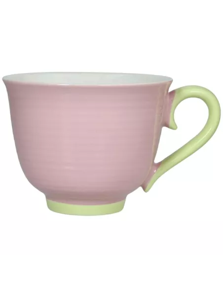 Tazza Jumbo 500 cc Colorblock New Bone China Rosa