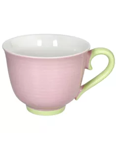 Tazza Jumbo 500 cc Colorblock New Bone China Rosa 2