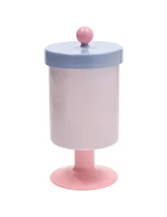 Barattolo Alzata Merci h 20 cm Vetro Pervinca