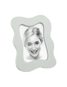 Portafoto In Legno Cm. 13x18 Colore Bianco
