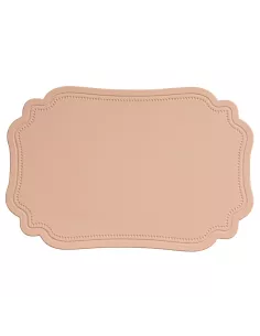 Tovaglietta PVC Rosa Rettangolare Sagomata