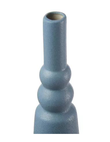 Vaso Bottiglia In Porcellana Avio - L'oca Nera