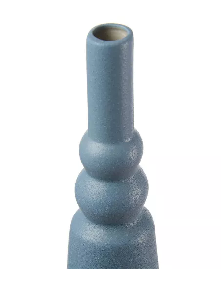 Vaso Bottiglia In Porcellana Avio - L'oca Nera