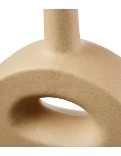 Vaso Bottiglia In Porcellana Beige - L'oca Nera 2