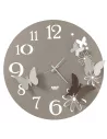 Orologio Butterfly e Flowers Grande Sabbia Bronzo e Avorio