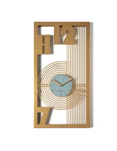Orologio Gropius Oro Laccato e Verde Marino