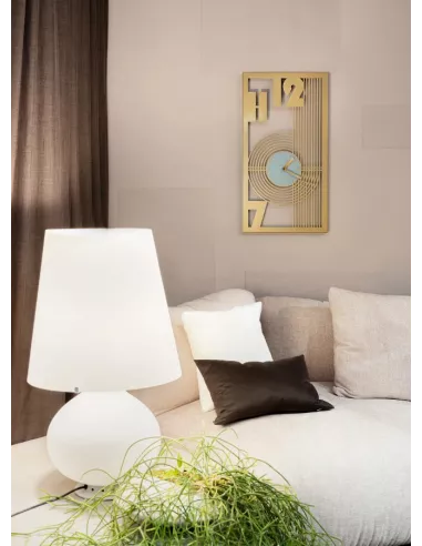 Orologio Gropius Oro Laccato e Verde Marino